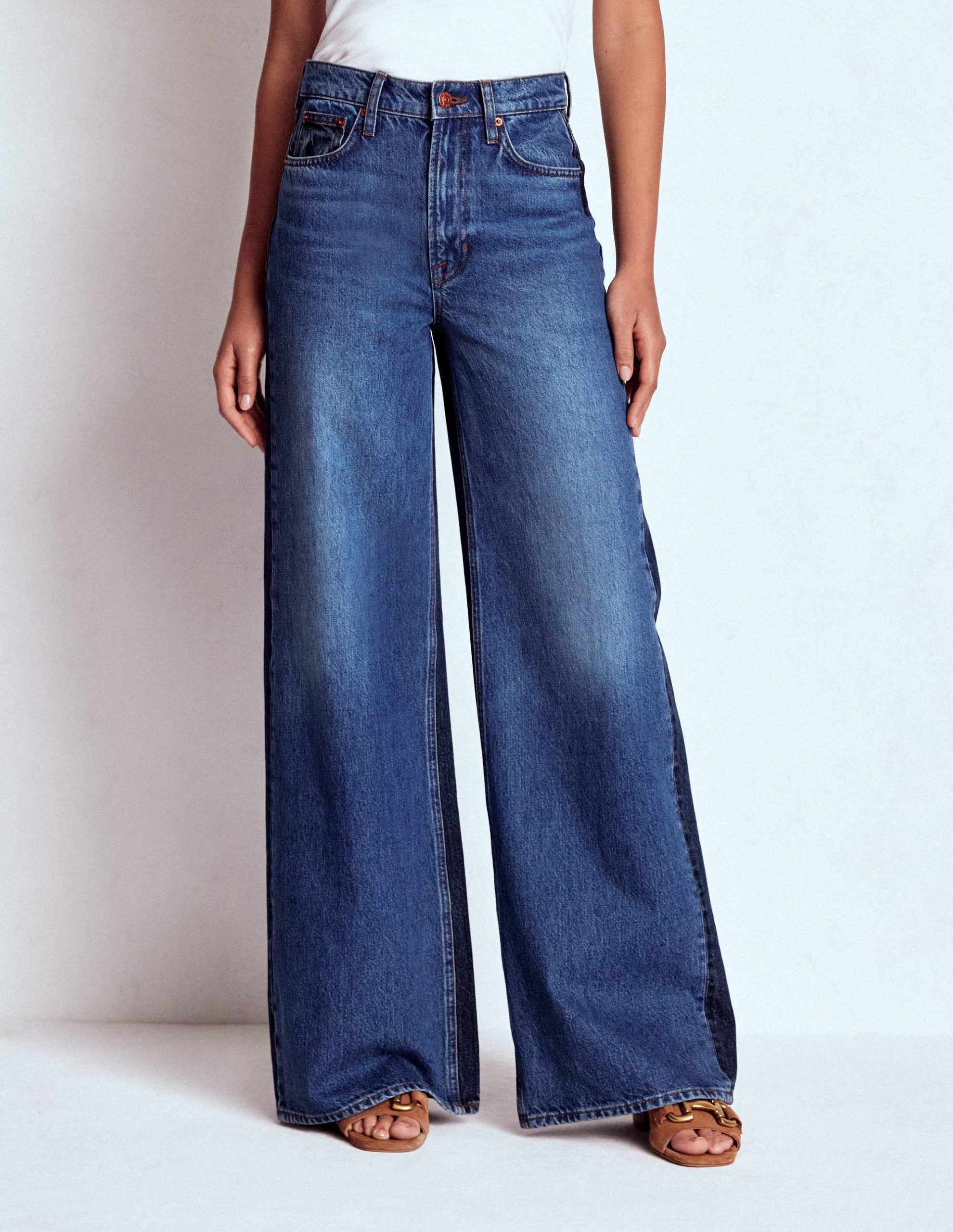High Rise Wide Leg Jeans-Hotch Potch - Image 7