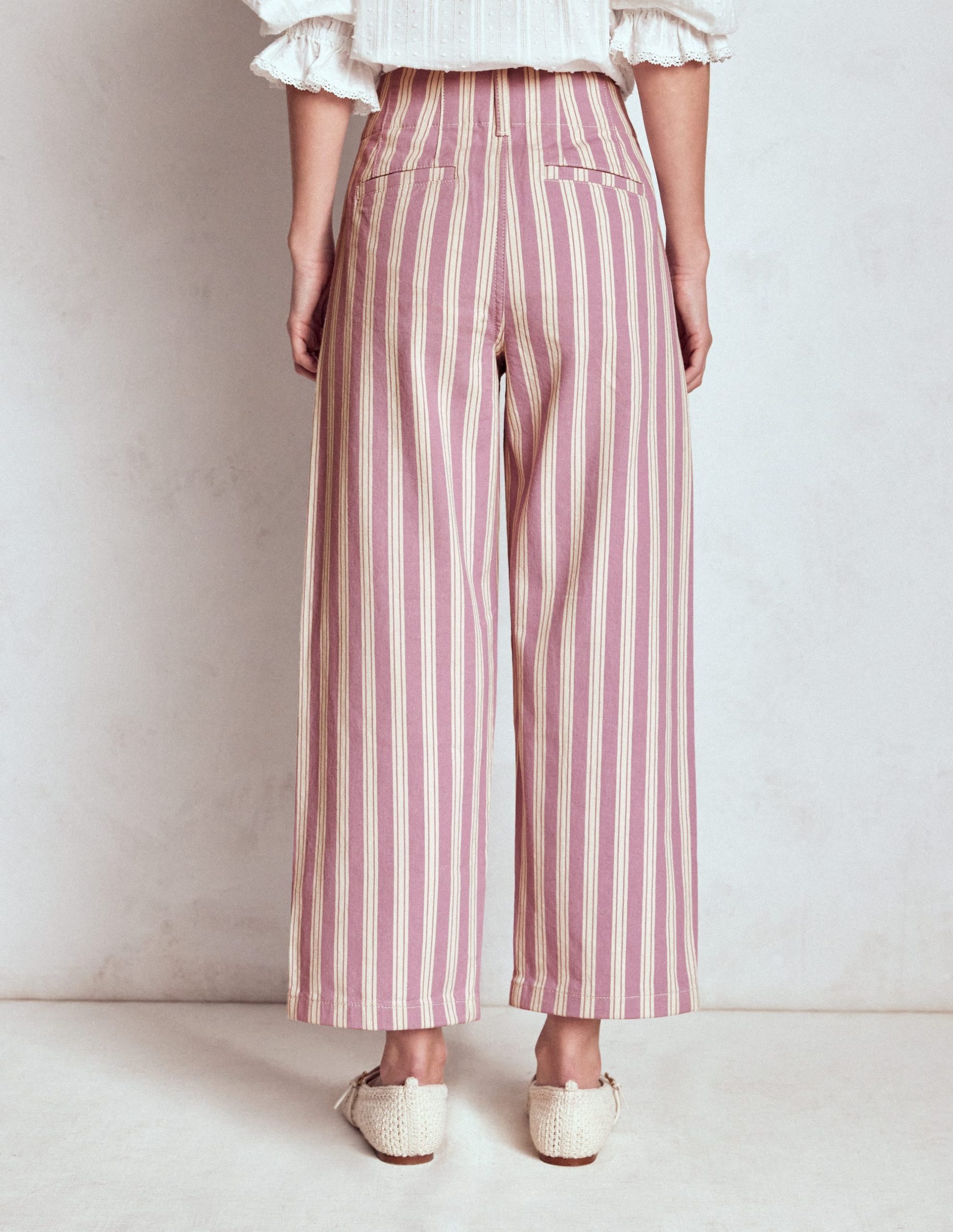 Primrose Patch Pocket Pants-Lilac Tram Stripe - Image 4