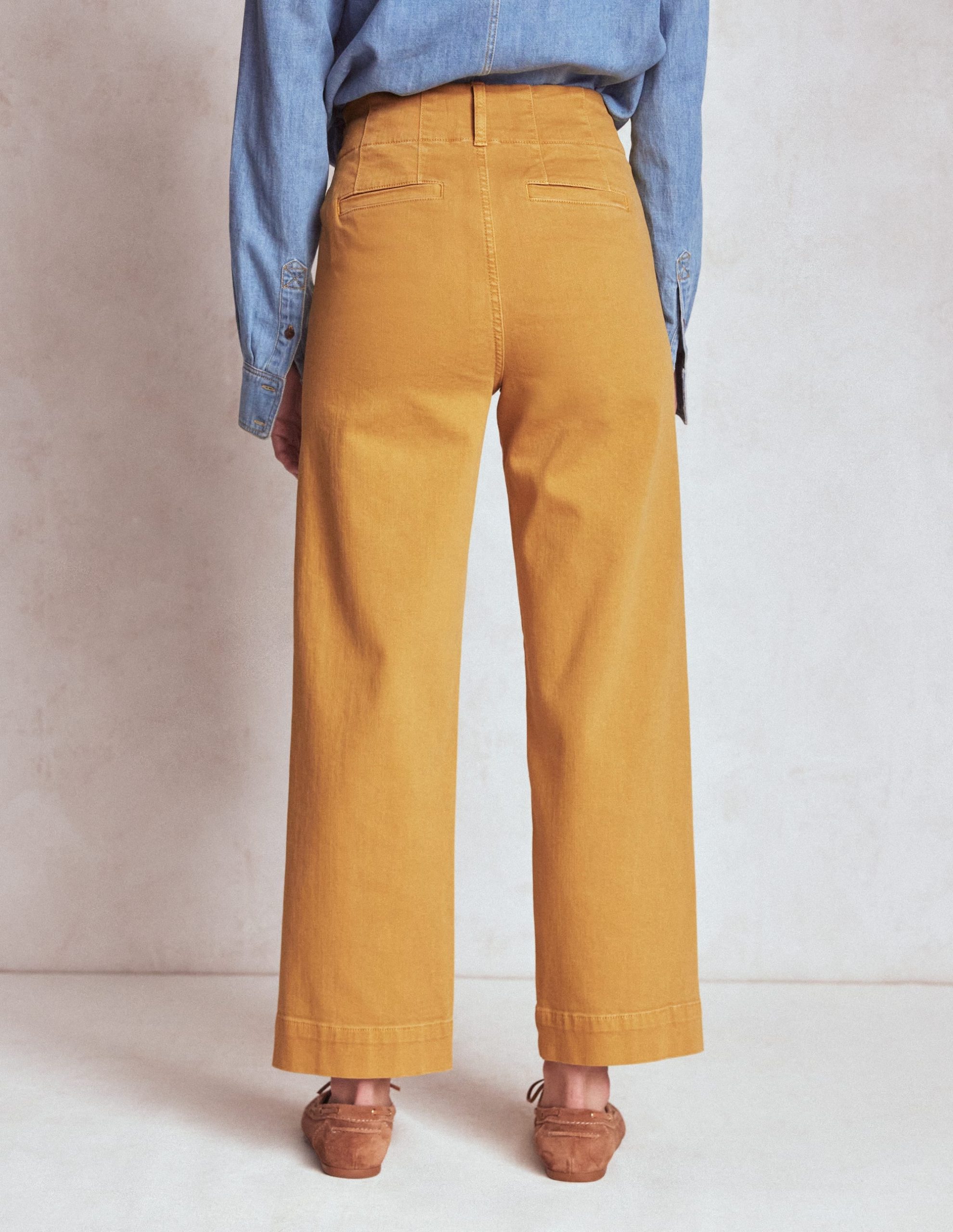 Primrose Patch Pocket Pants-Golden Rye - Image 3