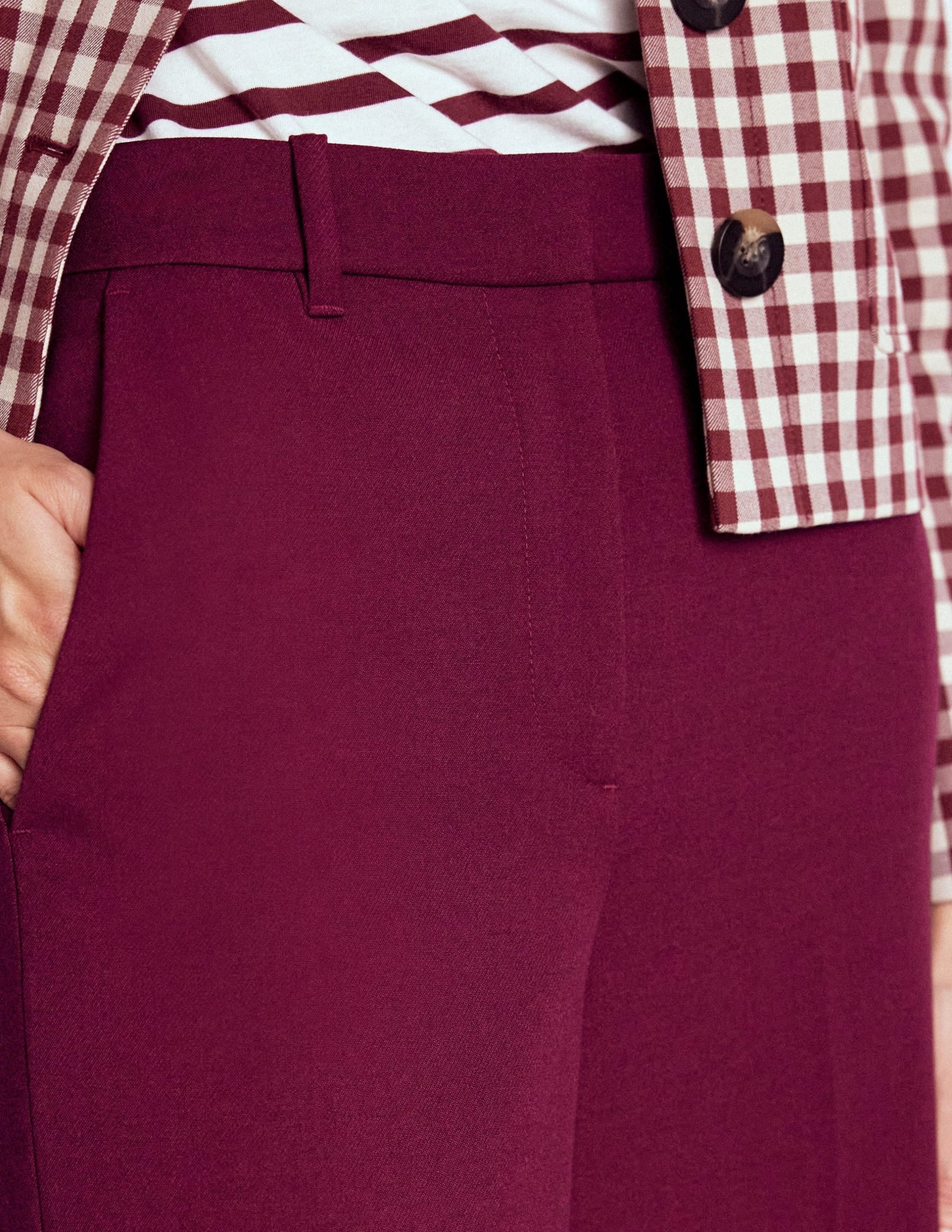 Belgravia Tailored Pants-Deep Wisteria - Image 2