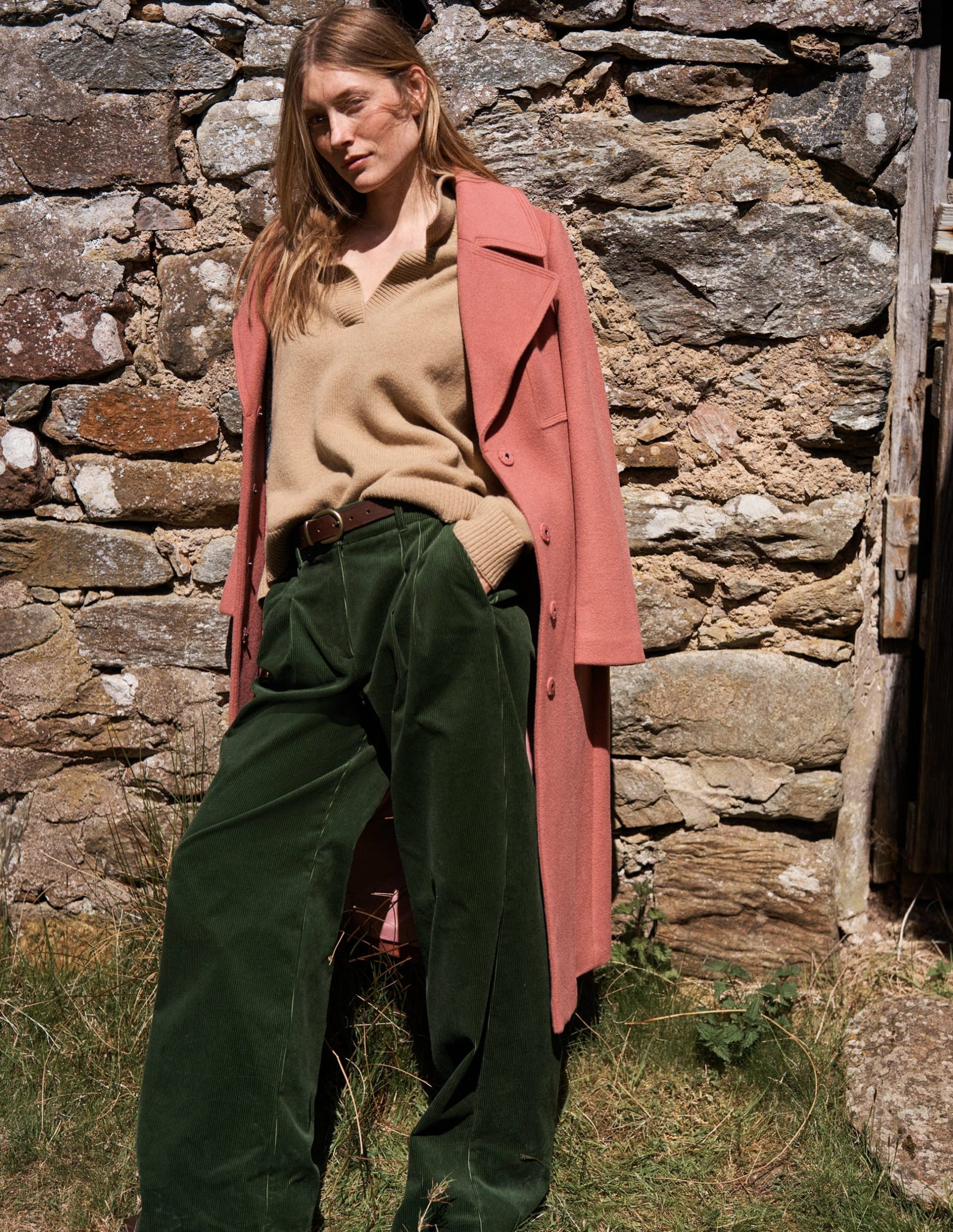 Kensington Cord Pants-Green Fir - Image 6