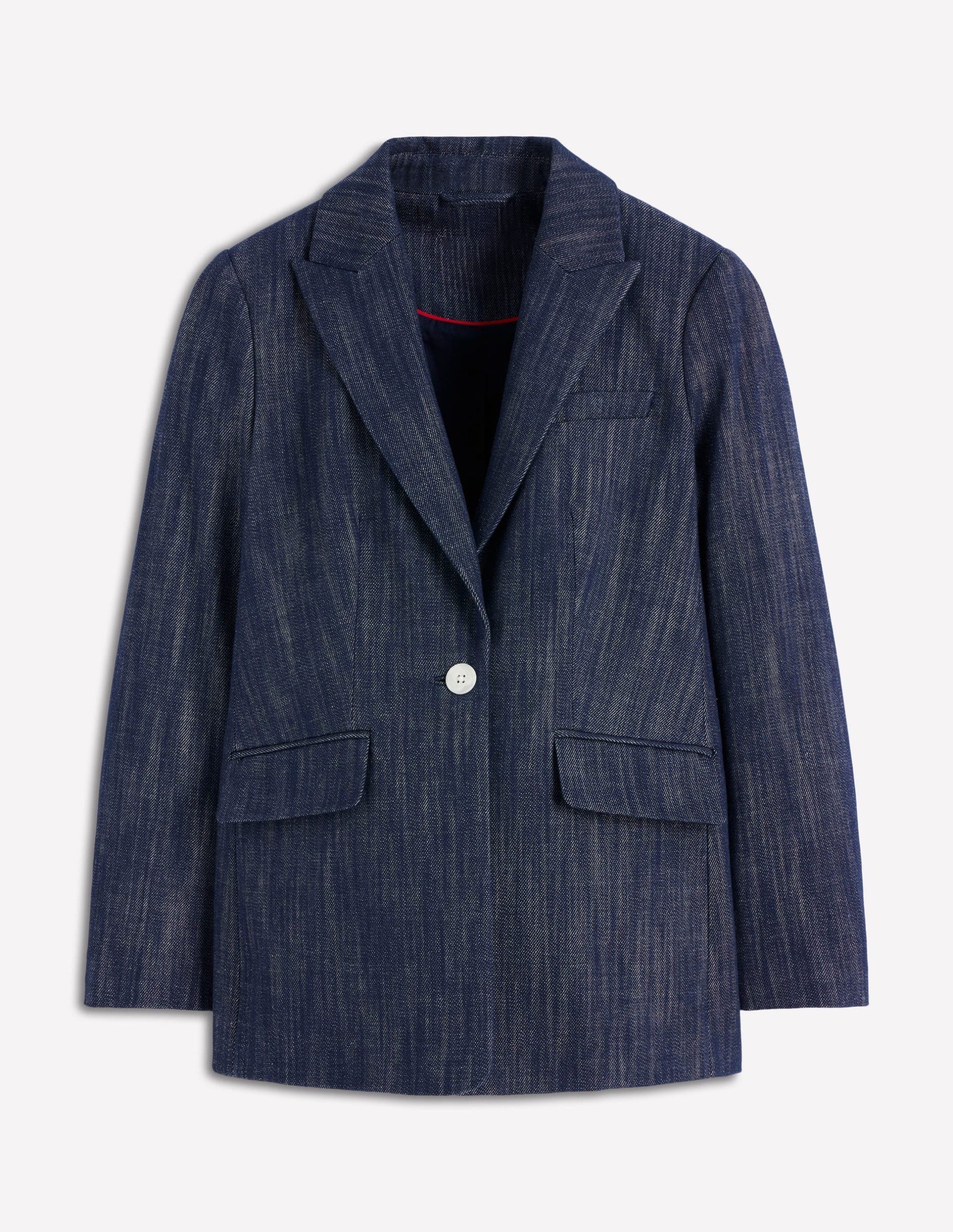 Woodbridge Twill Blazer-Navy. Indigo - Image 9