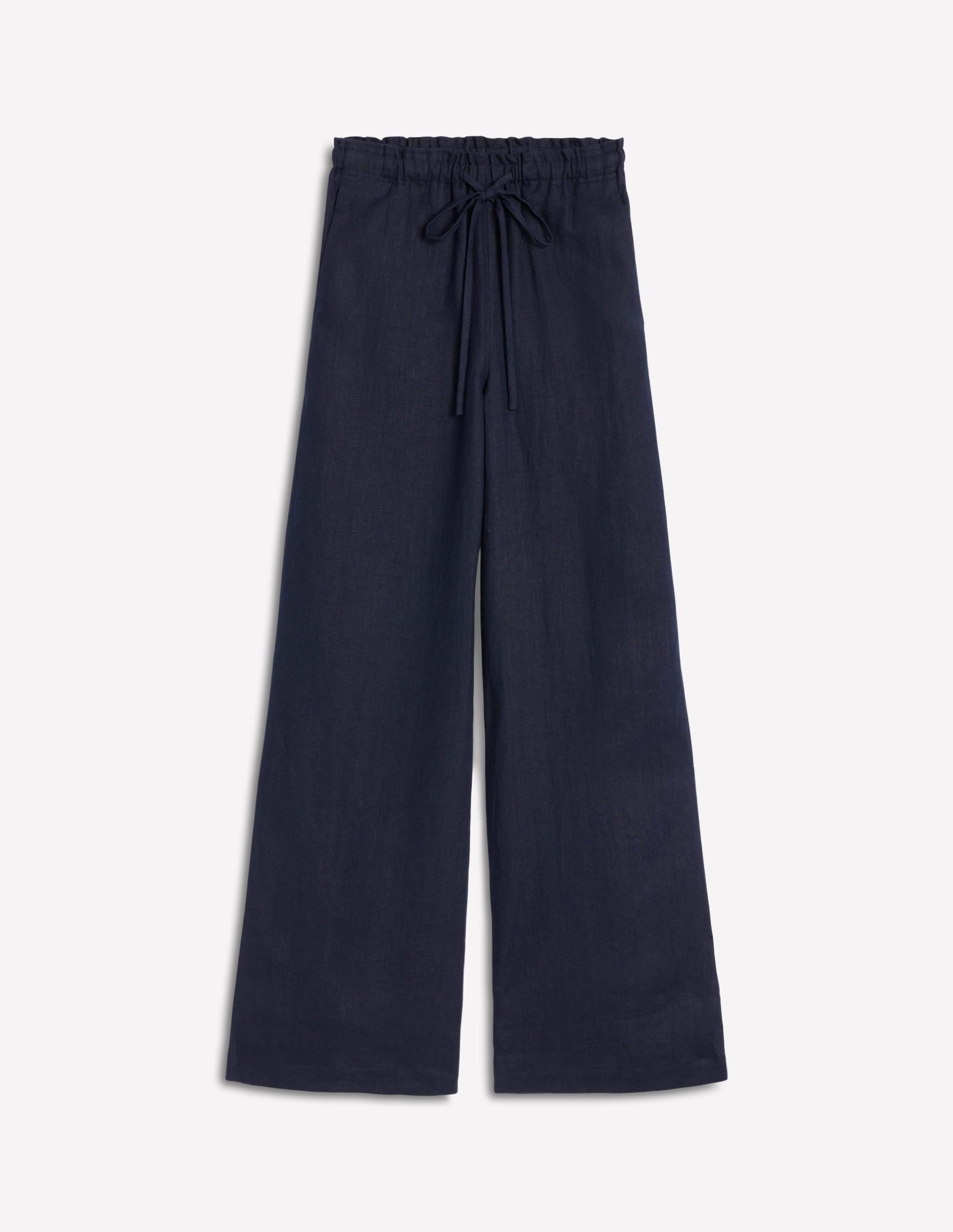 Islington Linen Pants-Navy - Image 6