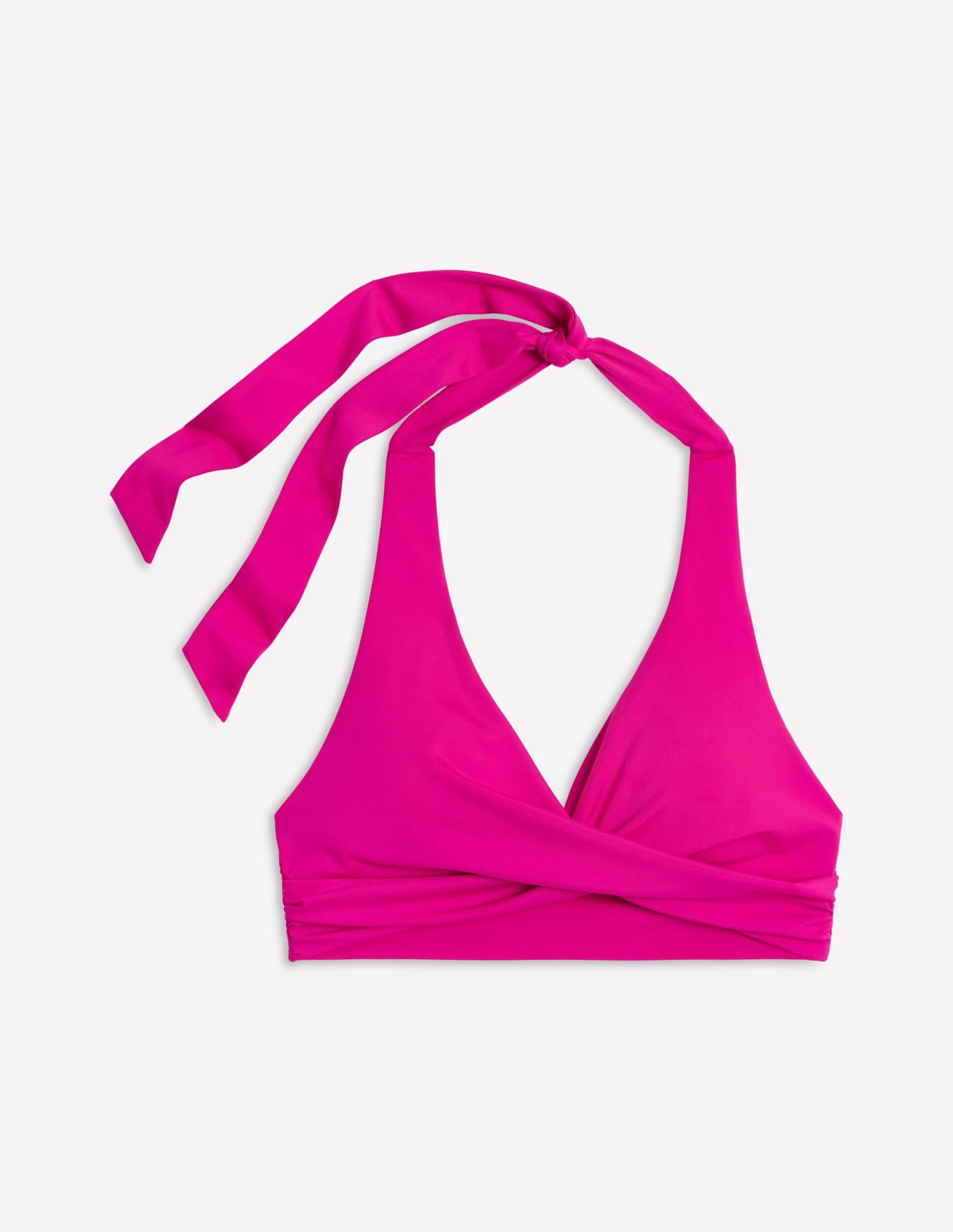 Levanzo Halter Bikini Top-Jewel Pink - Image 5