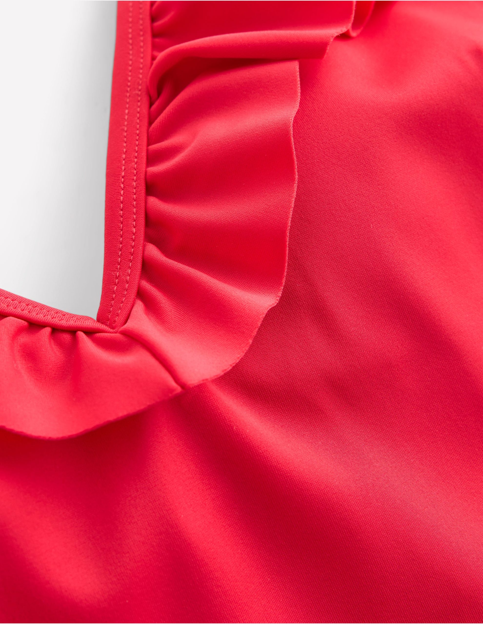 Evia Ruffle Swimsuit-Tulip Red - Image 6