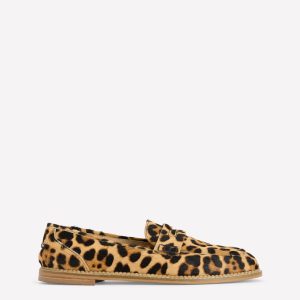 Nya Penny Loafers-Classic Leopard