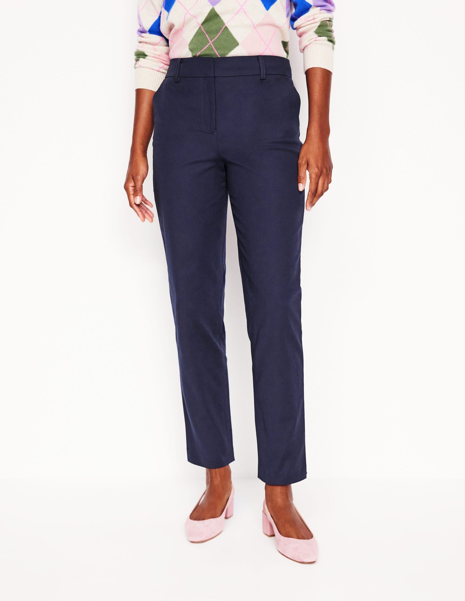Richmond 7/8 Pants-Navy - Image 4