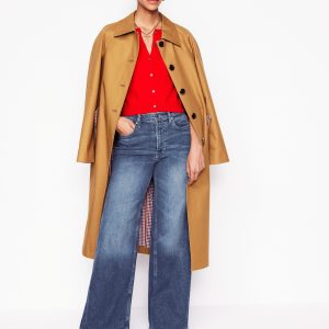 High Rise Wide Leg Jeans-Mid Vintage