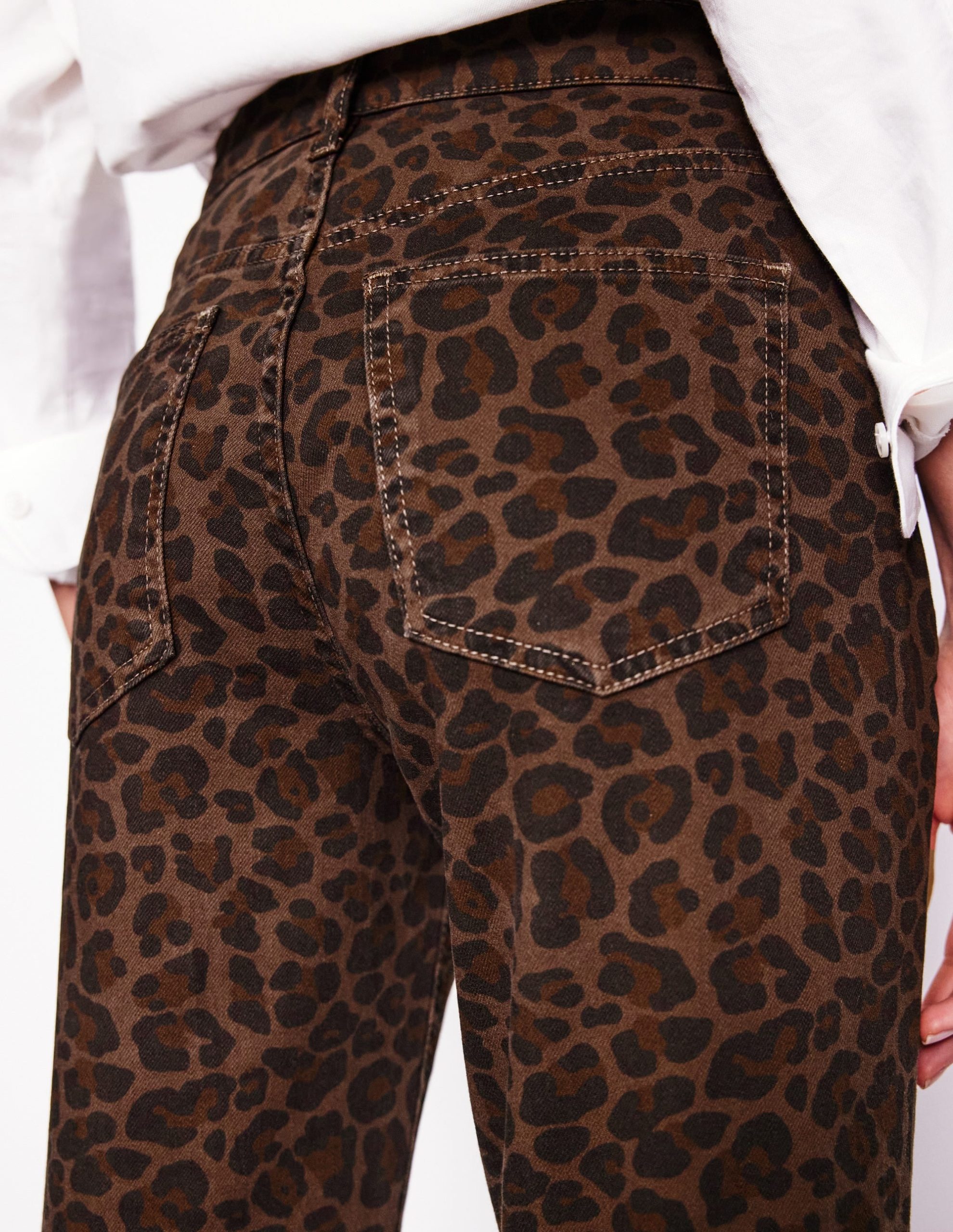 Girlfriend Jeans-Leopard - Image 3