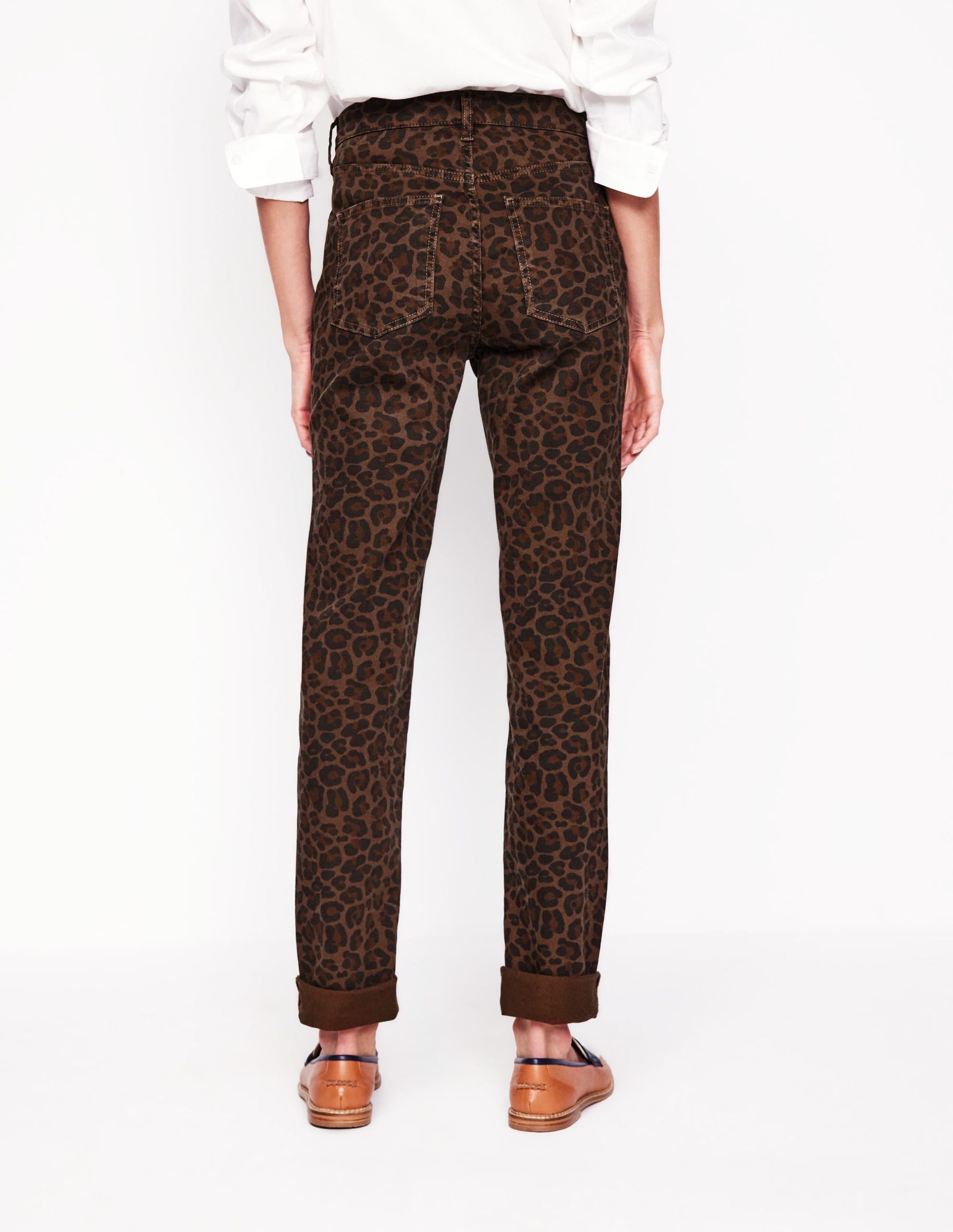 Girlfriend Jeans-Leopard - Image 4