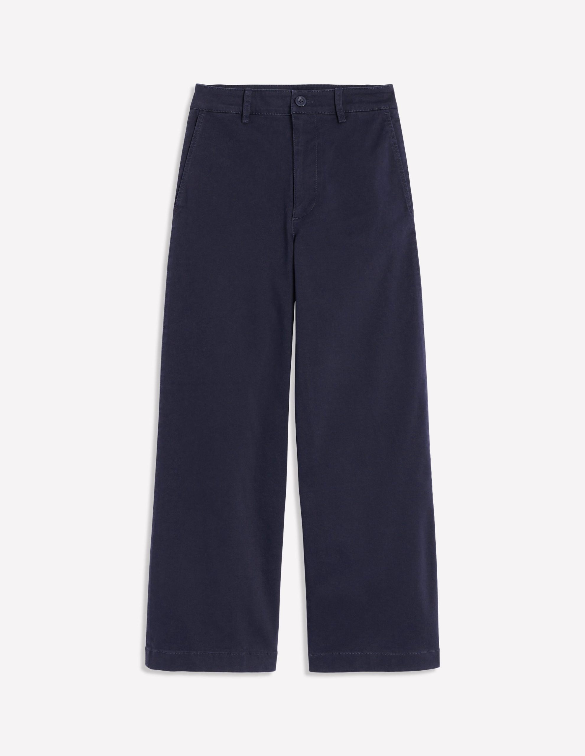 Barnsbury Crop Chino Pants-Navy - Image 6