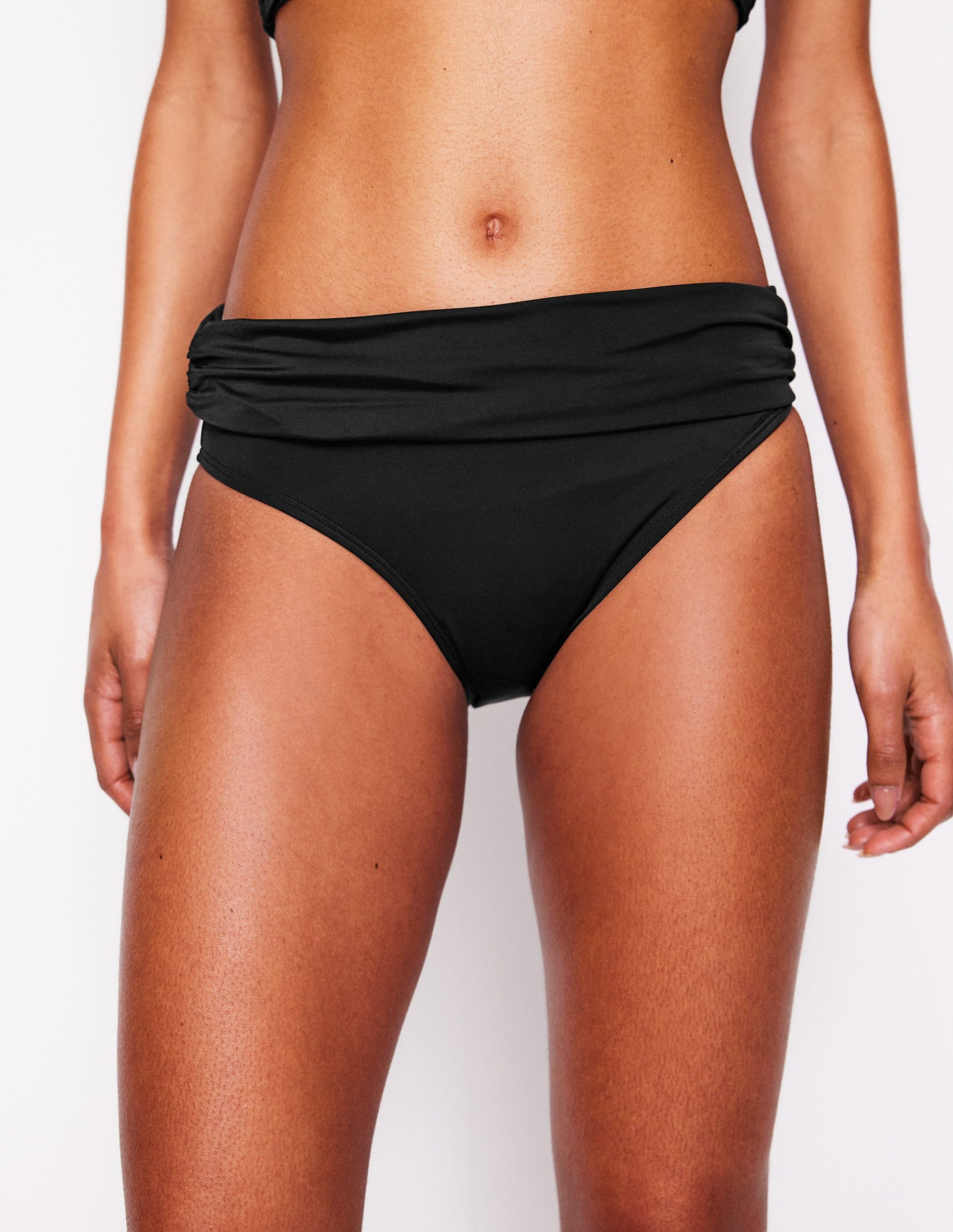 Classic Fold Bikini Bottoms-Black - Image 2
