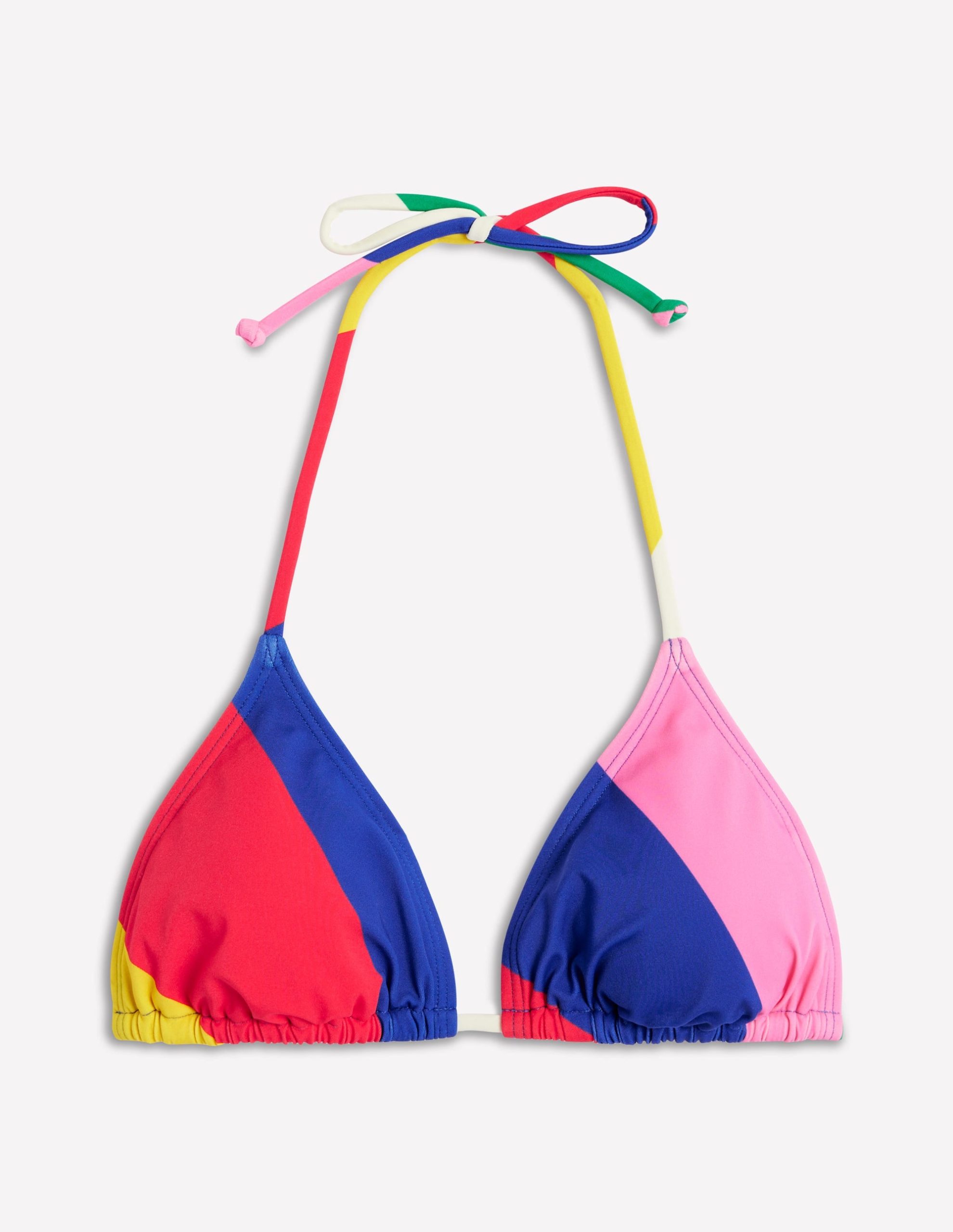 Symi String Bikini Top-Multi. Rainbow Cascade - Image 5