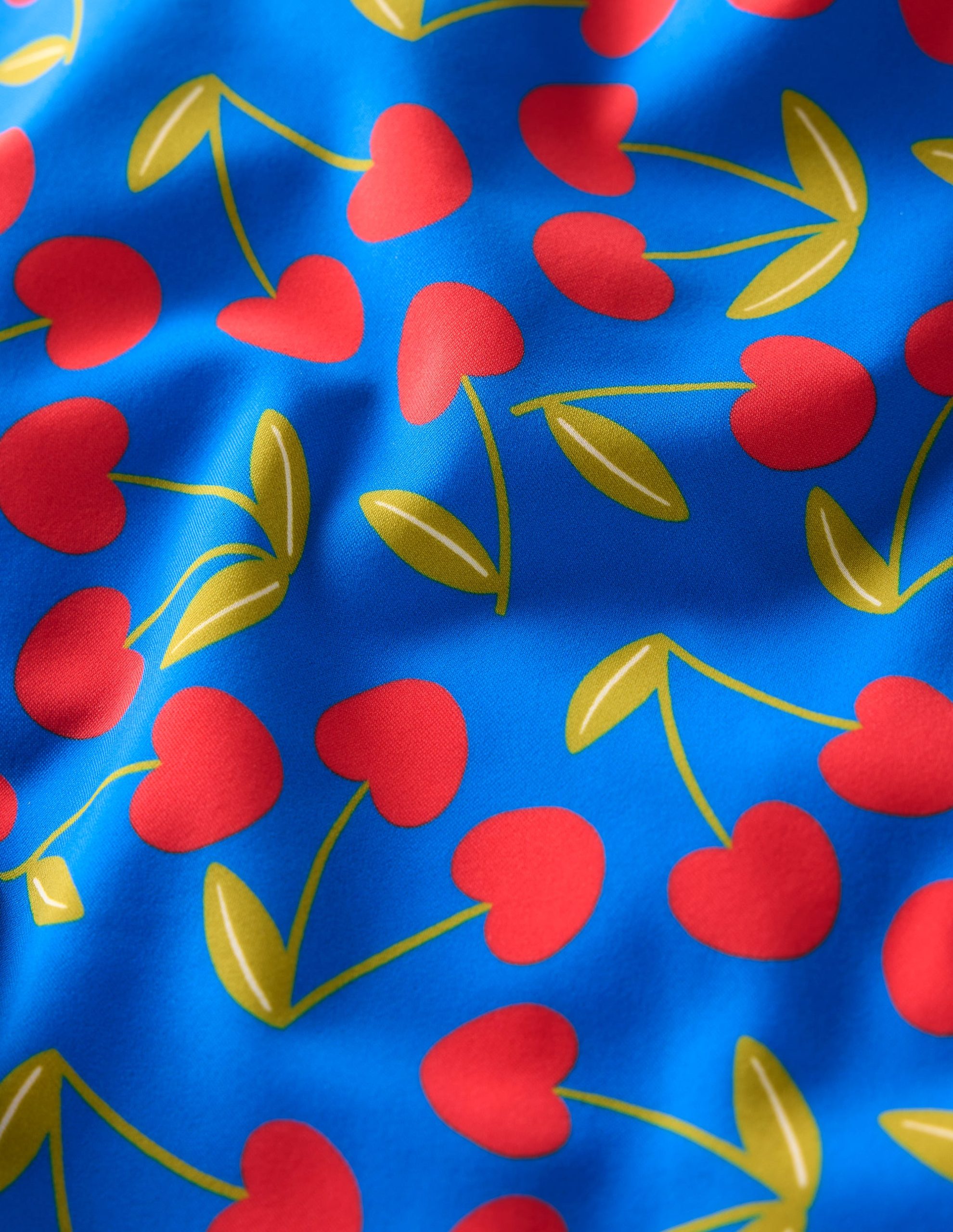 Symi String Swimsuit-Gallery Blue. Cherry Scatter - Image 6