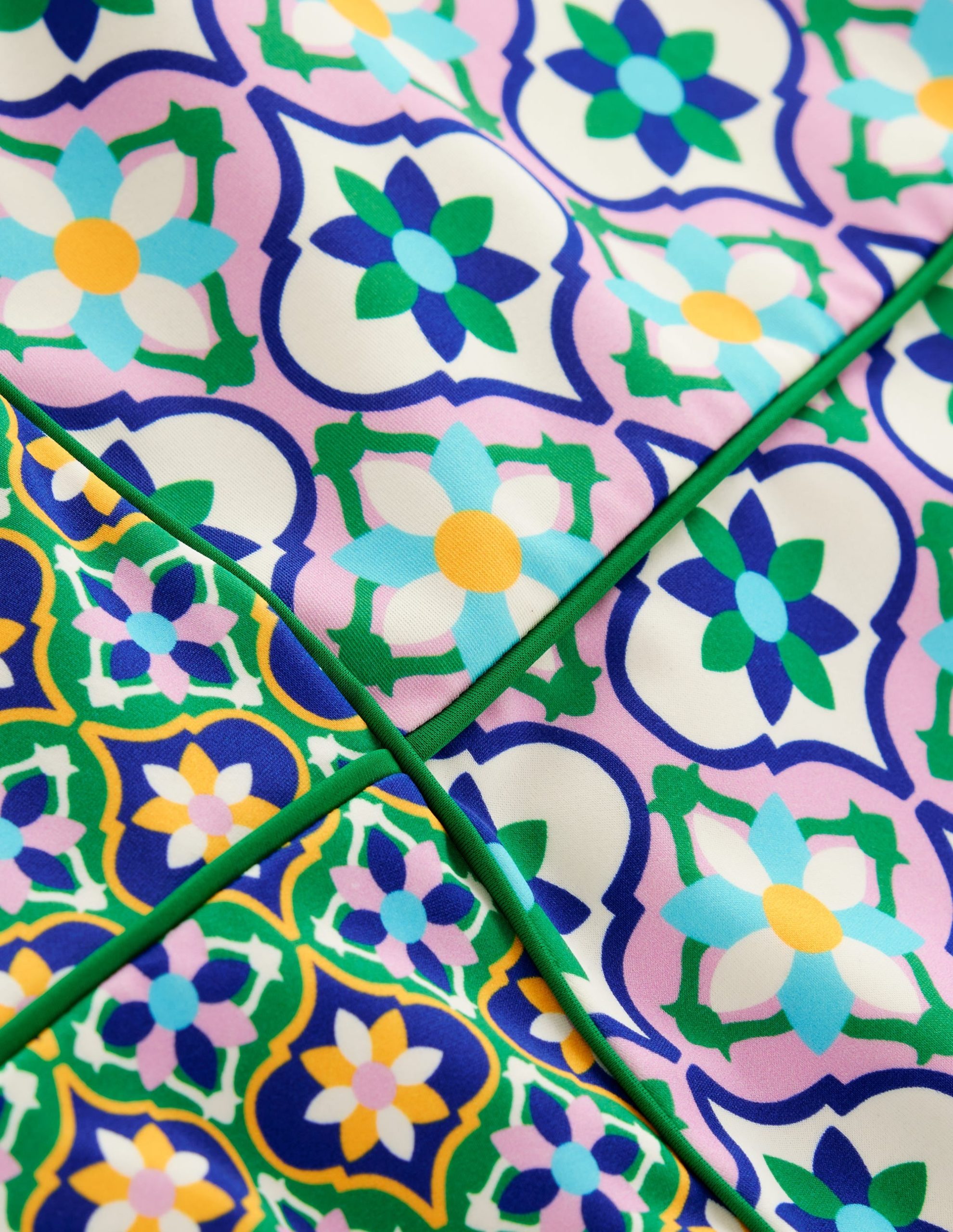 Rhodes Cup-Size Swimsuit-Multi. Floweret Tile - Image 6