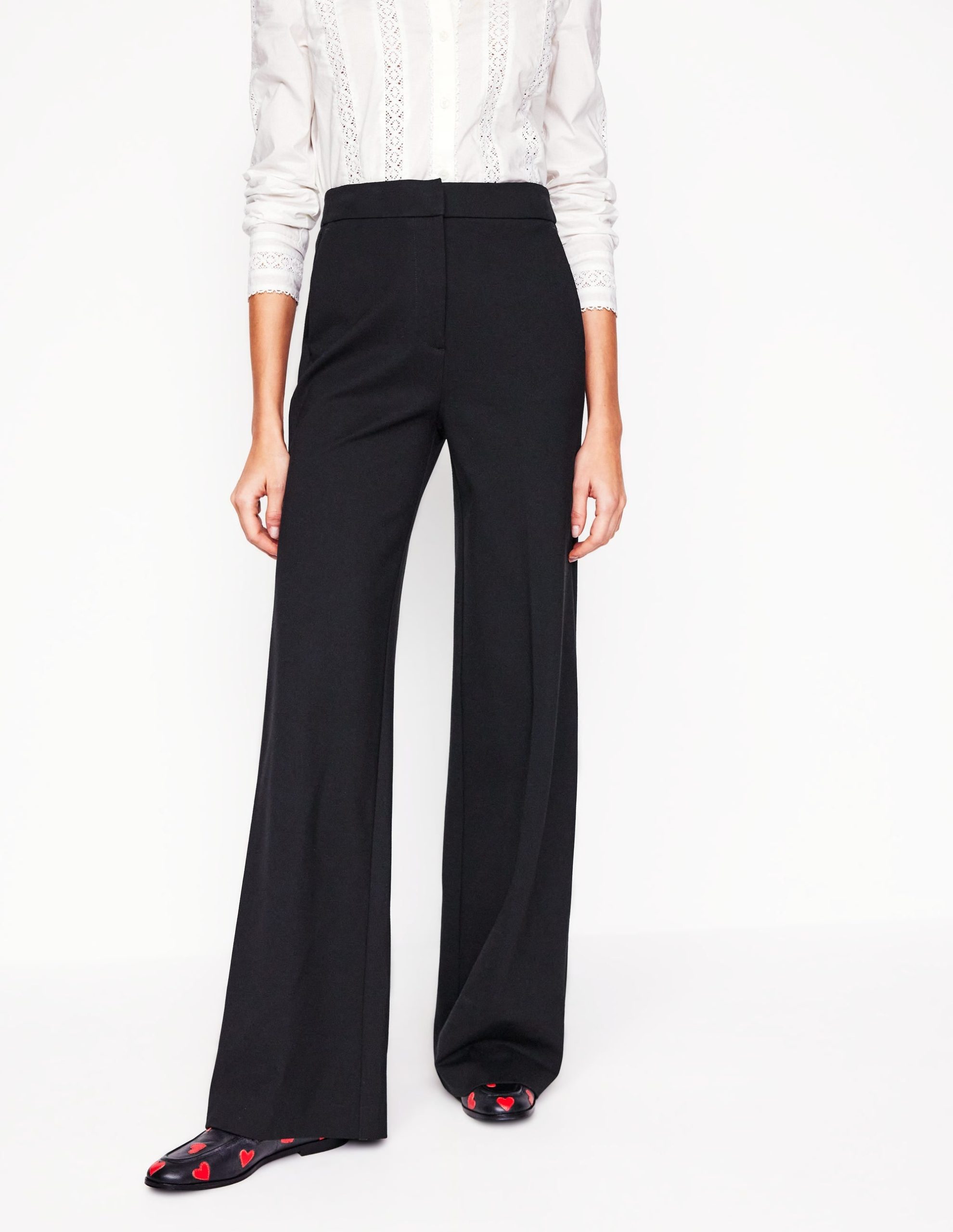 Westbourne Ponte Pants-Black - Image 2