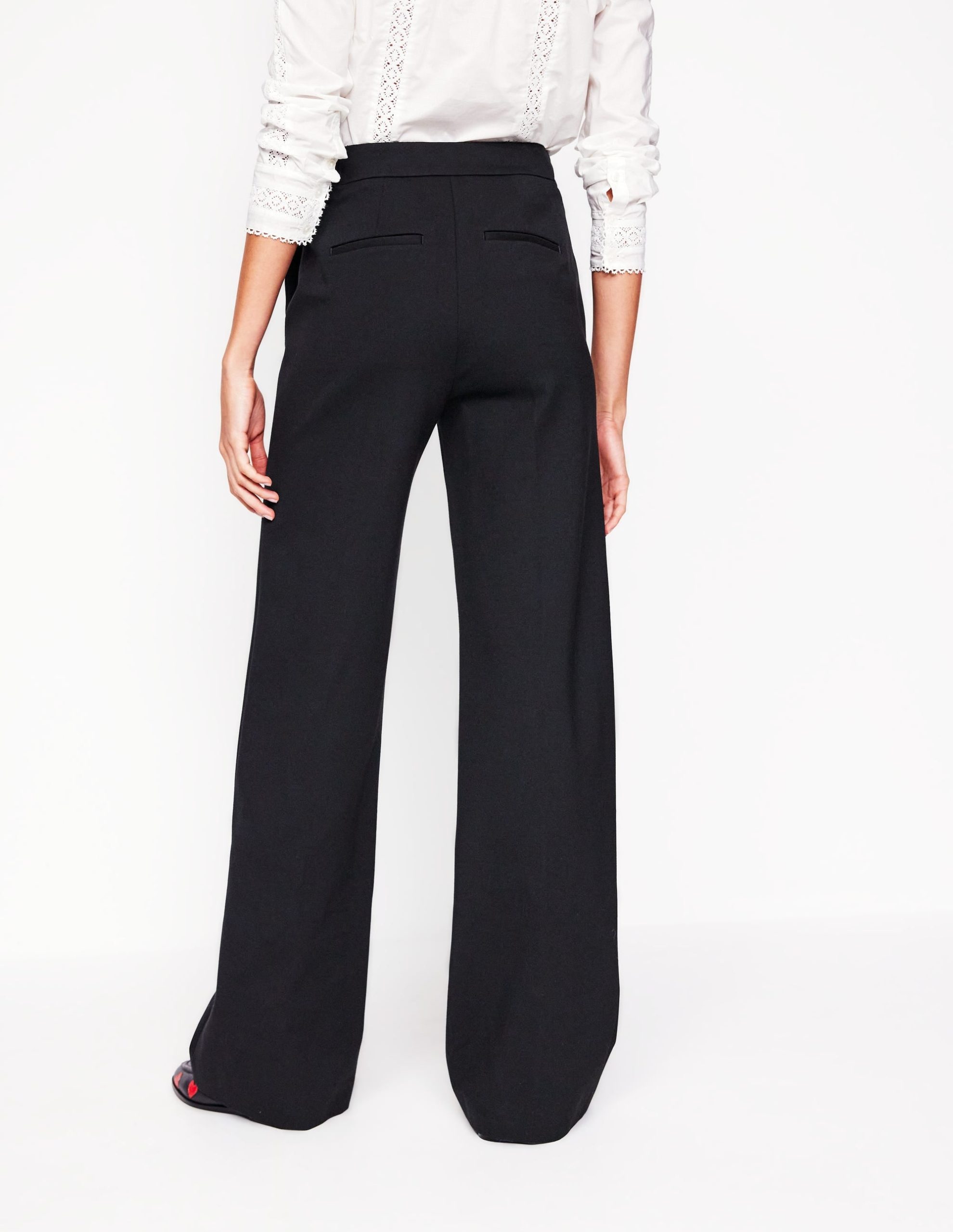 Westbourne Ponte Pants-Black - Image 3