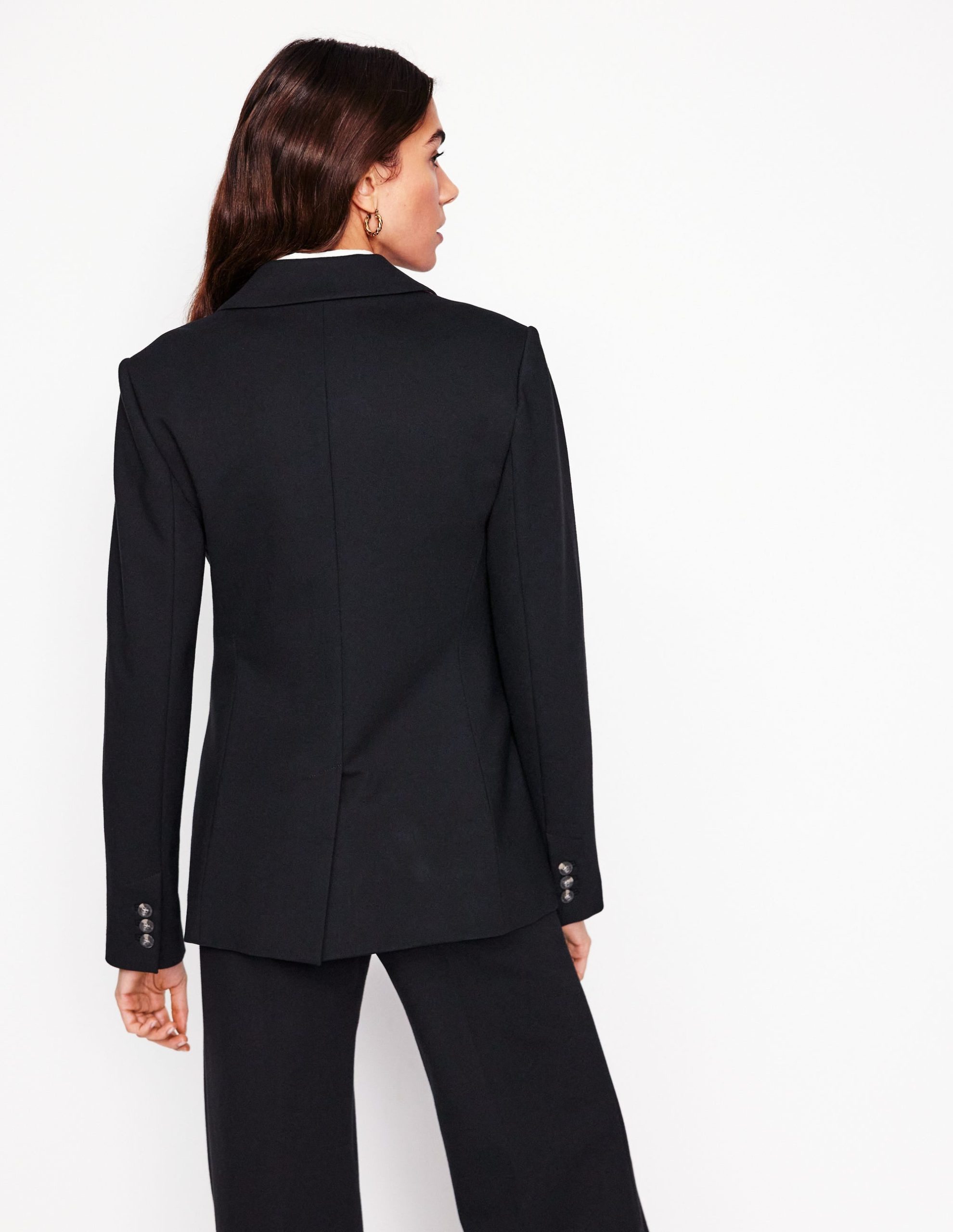 Marylebone Ponte Blazer-Black - Image 3