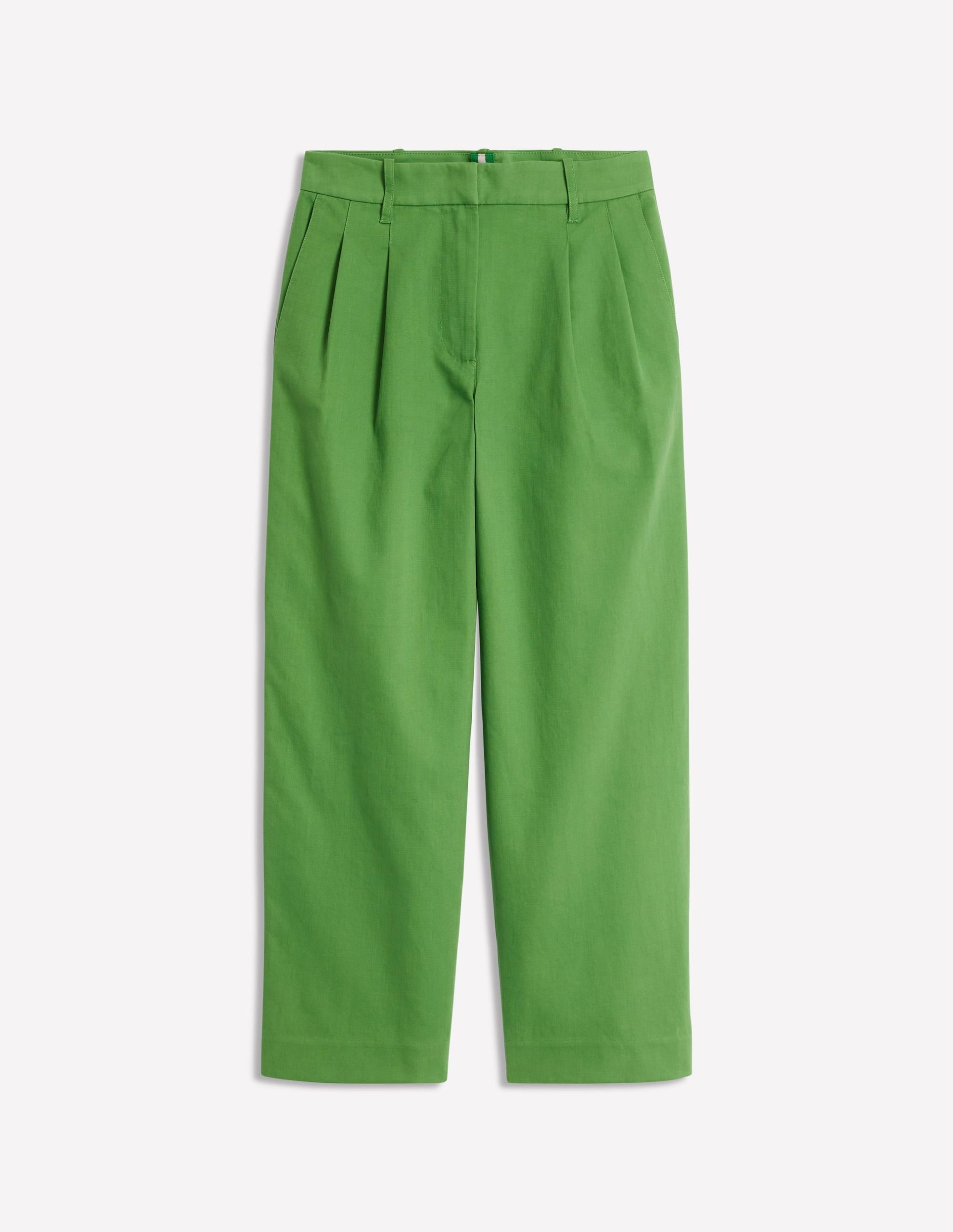 Bloomsbury Cotton Pants-Paradise Green - Image 6