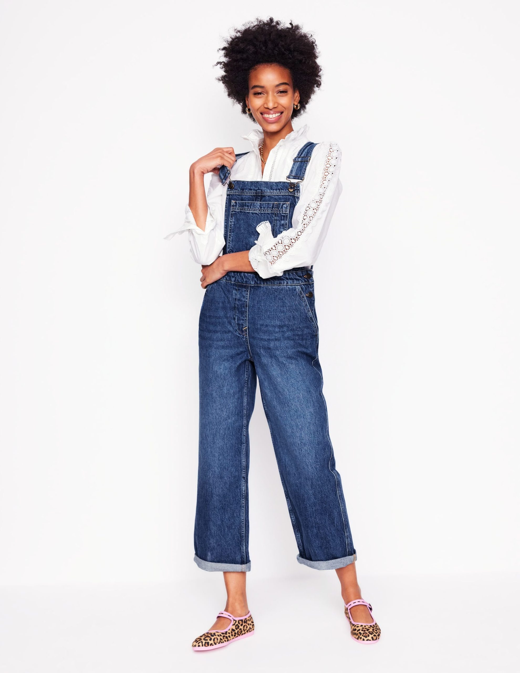 Straight Leg Dungarees-Mid Vintage - Image 4