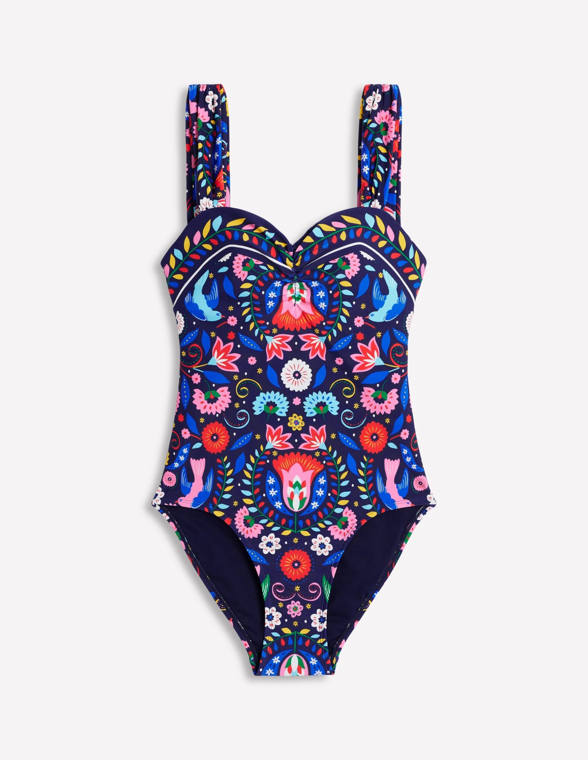 Sweetheart Swimsuit-Navy. Decorative Garden - Image 5