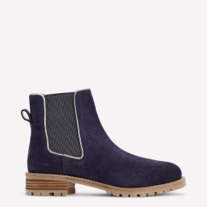 Freya Chelsea Boots-Navy