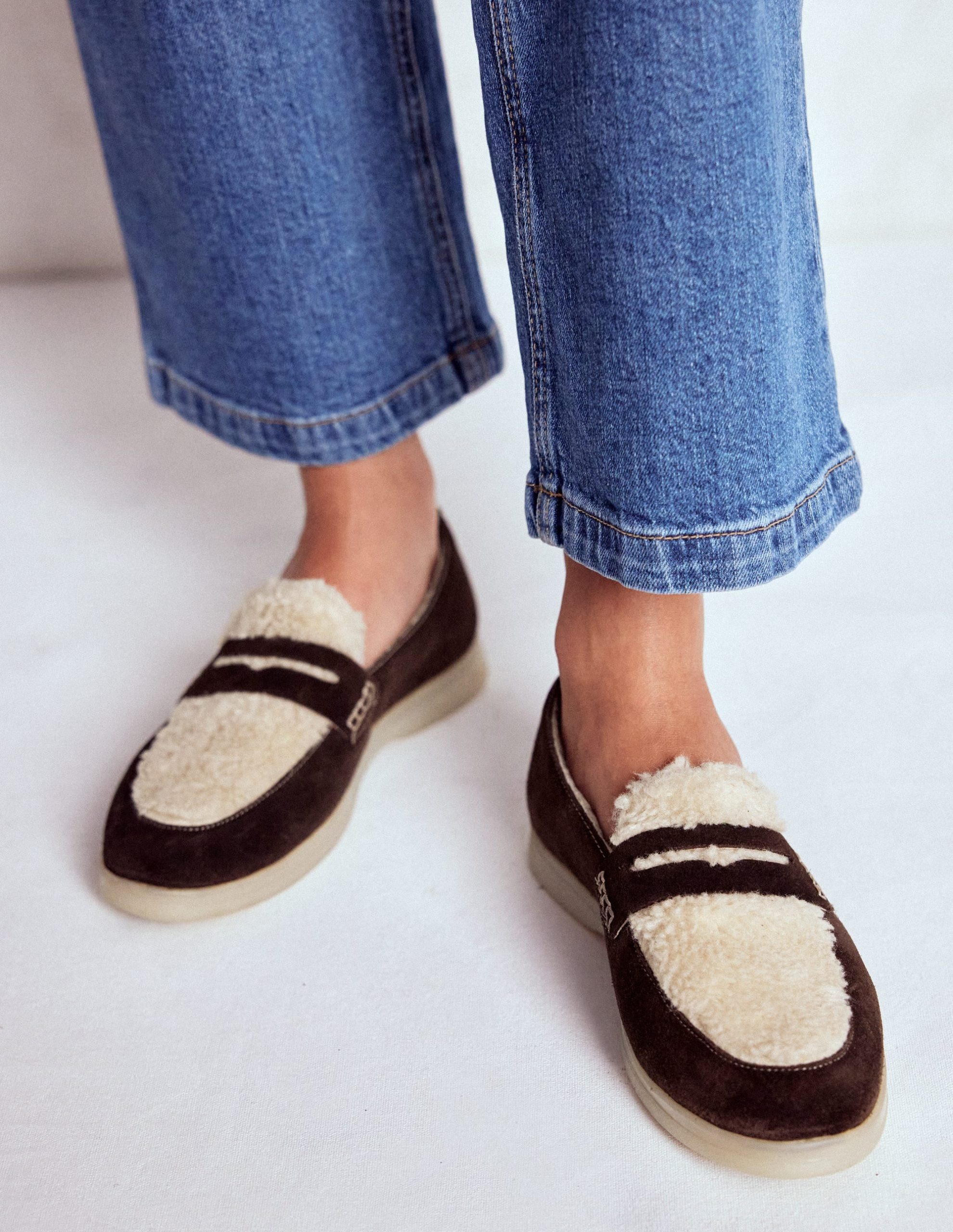 Easy soft loafers-Bitter Chocolate - Image 2