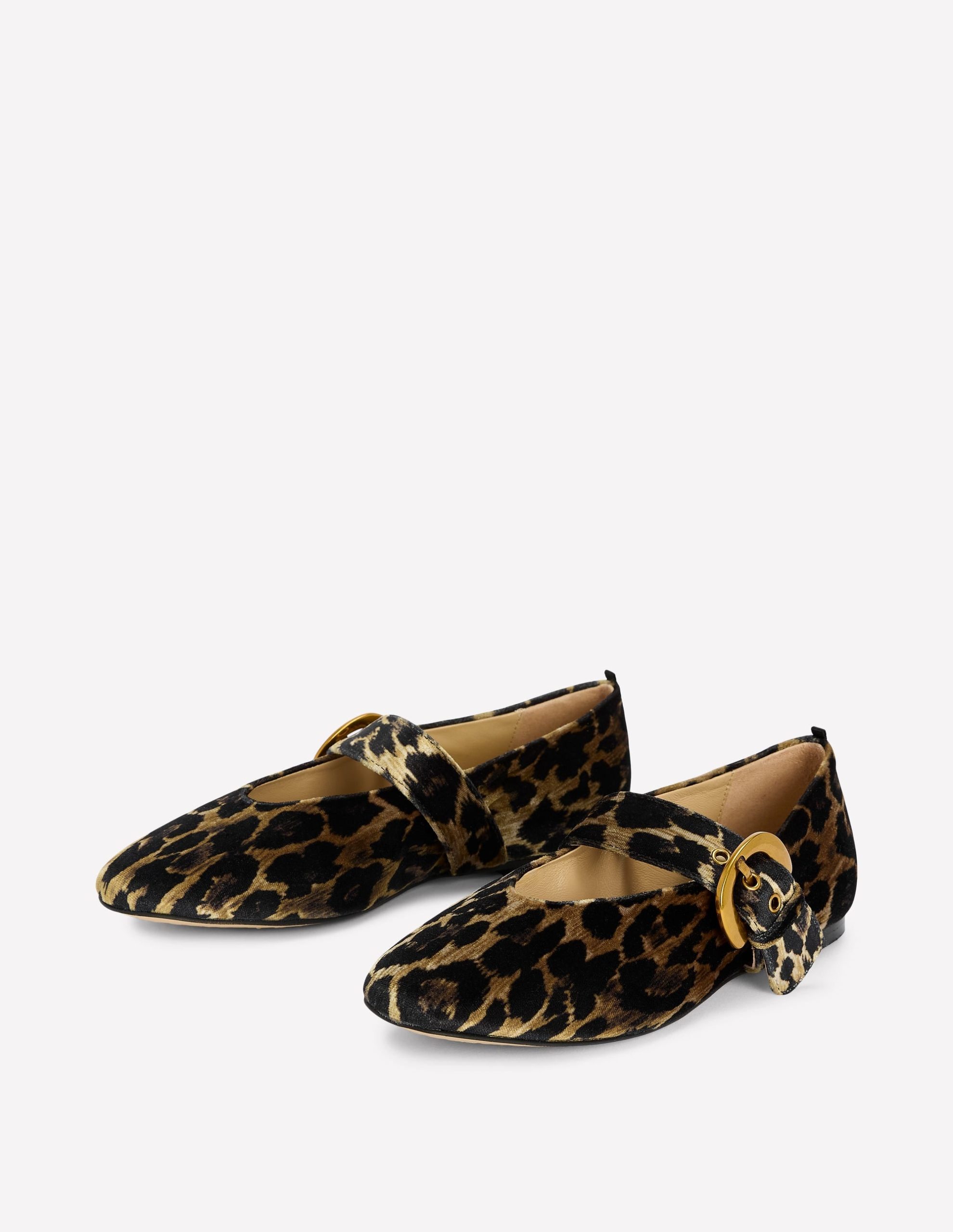 Kylie Flat Buckle Mary Jane-Leopard - Image 5
