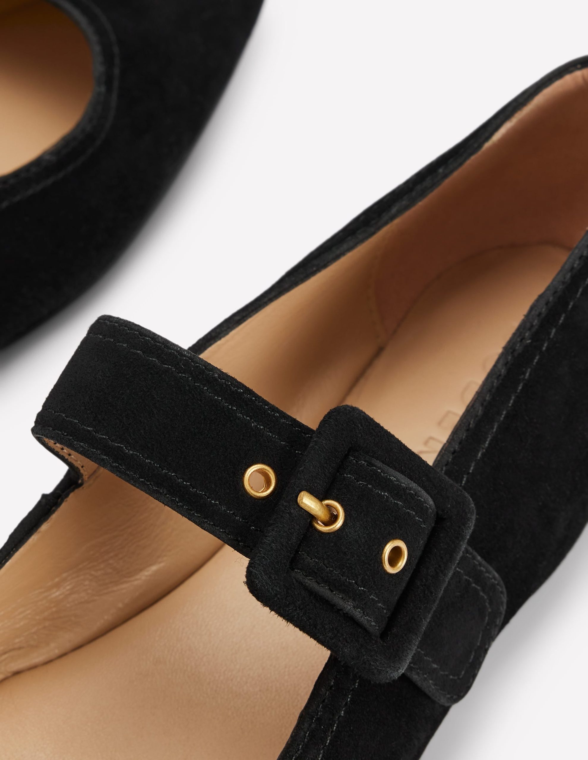 Vic Chisel Toe Mary Janes-Black - Image 5