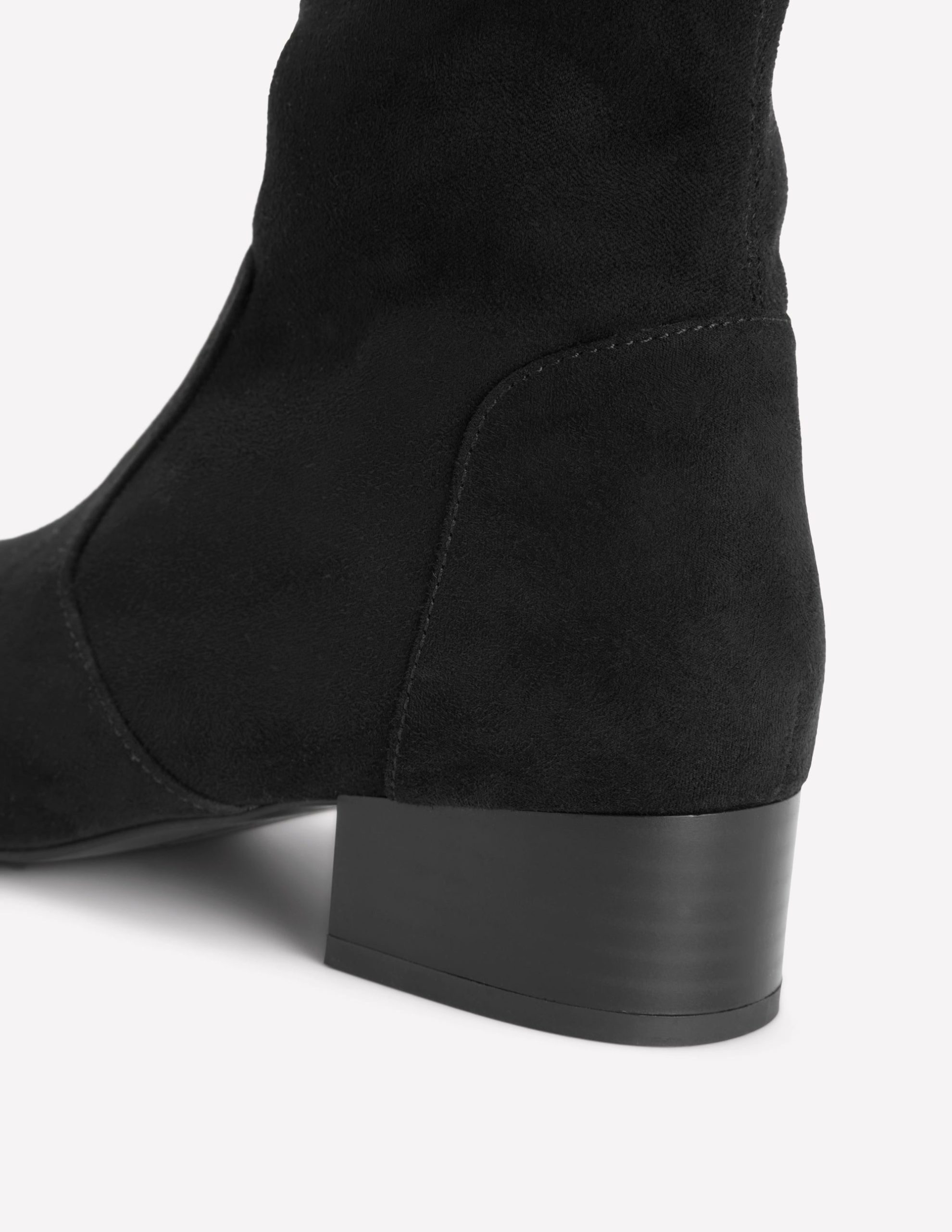 Flat Stretch Boots-Black - Image 4