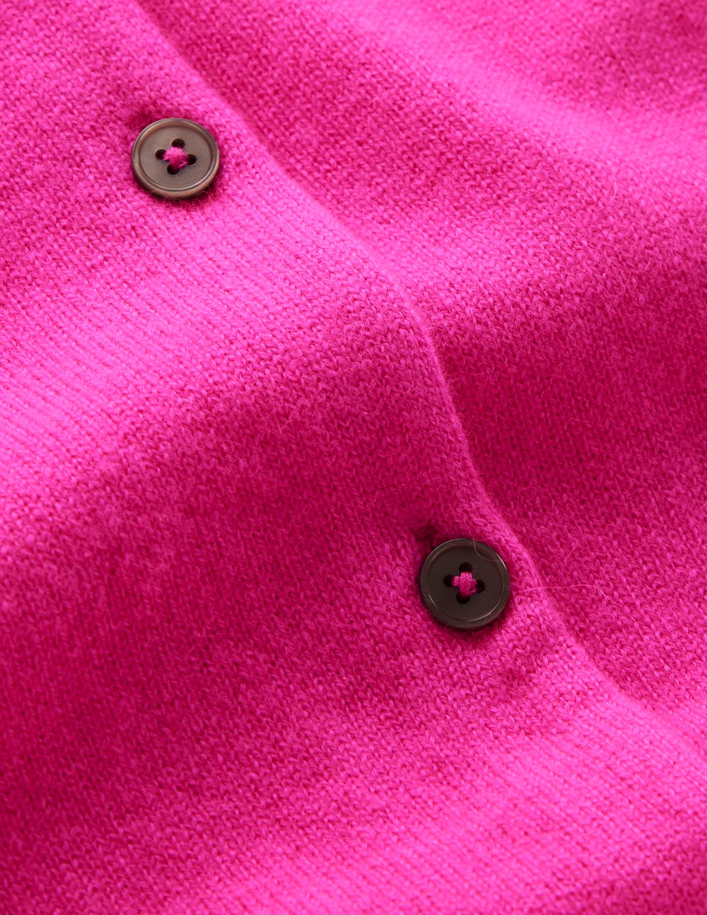 Eva Cashmere Cropped Cardigan-Pop Pansy - Image 6