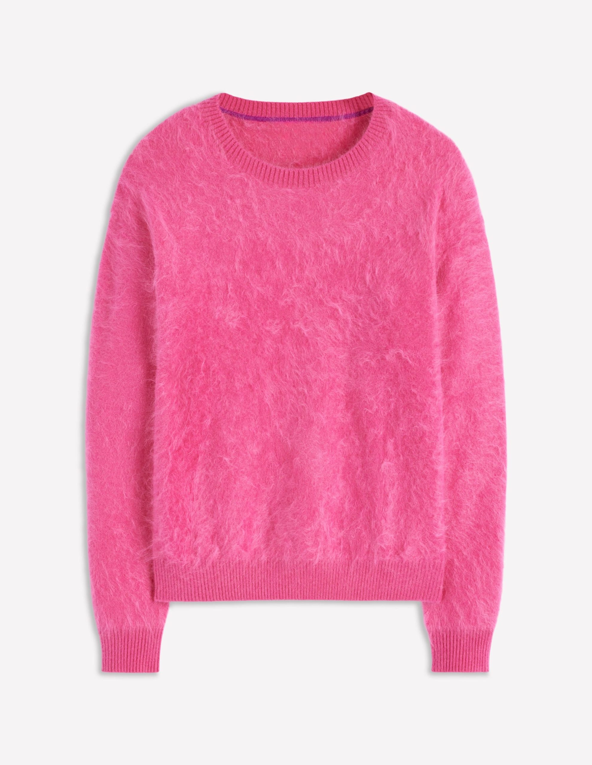 Brushed Cashmere Sweater-Pink Peony - Image 6