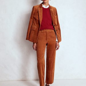 Canonbury Cord Pants-Ginger