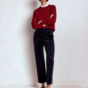 Canonbury Cord Pants-Navy