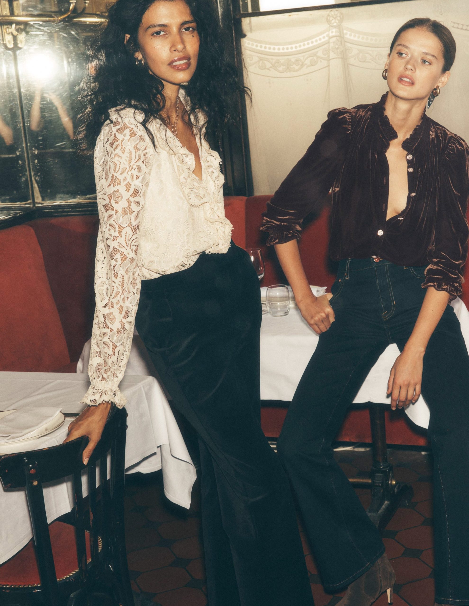 Canonbury Velvet Pants-Black - Image 2