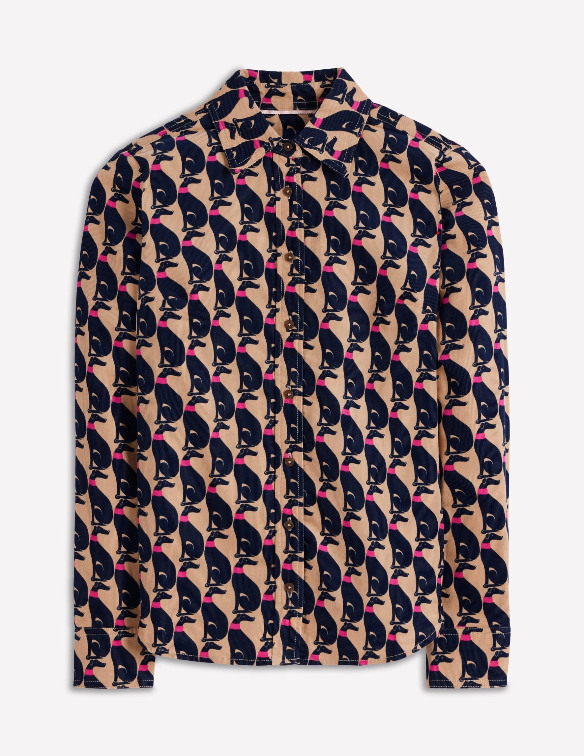 Sienna Cord Shirt-Safari. Cosy Greyhound - Image 7