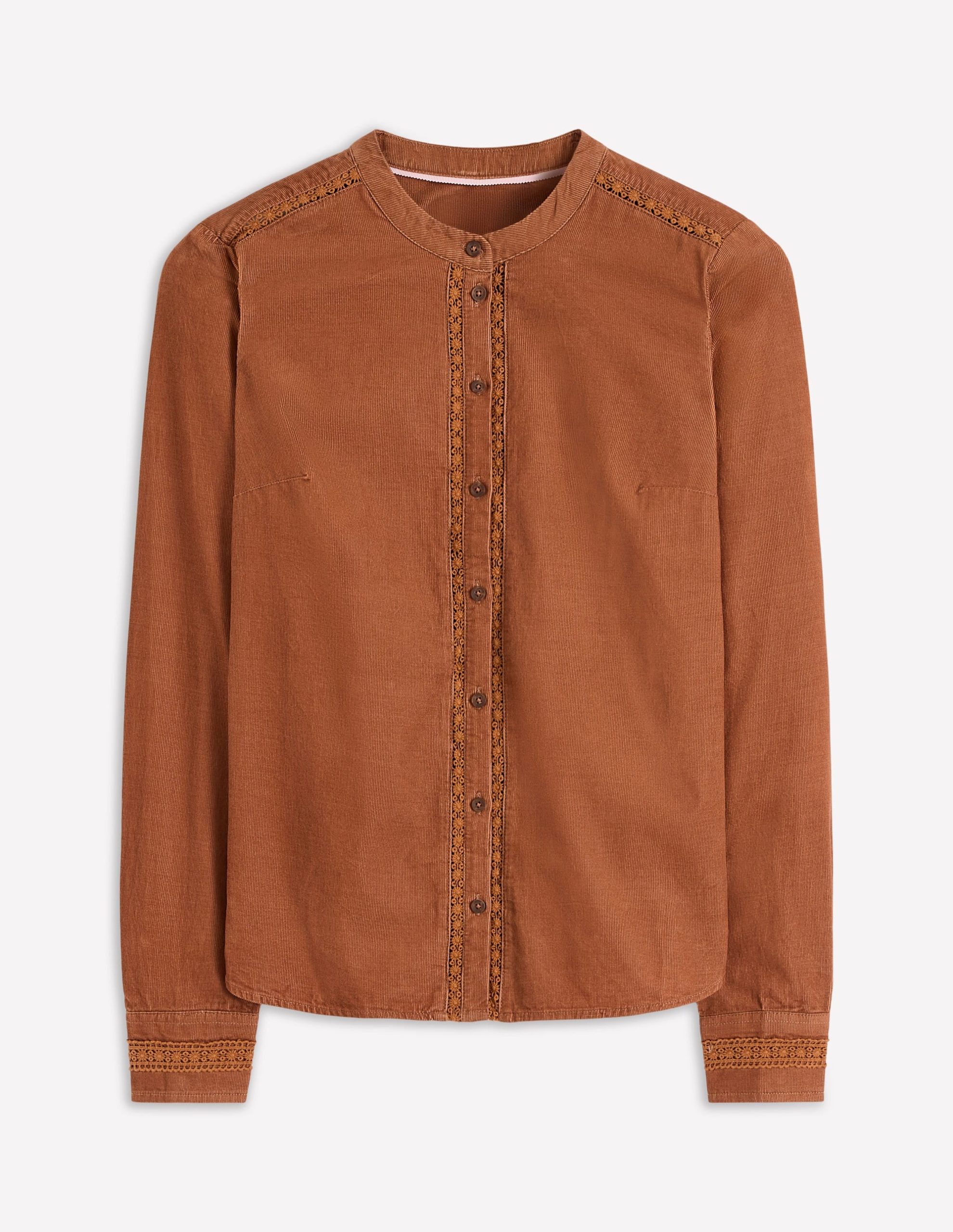 Victoria Cord Shirt-Ginger - Image 5